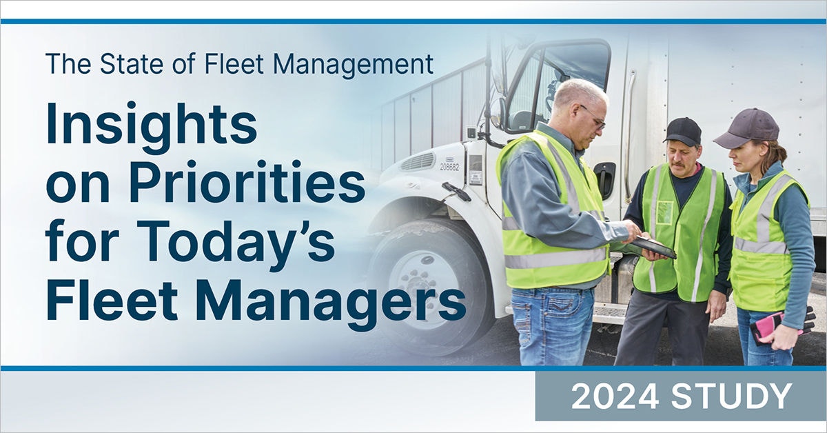 CMI State of Fleet Management, manager talking to driver